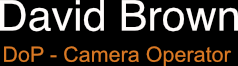 DoP – Cameraman – David Brown Logo